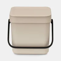 Brabantia Sort & Go Abfallbehäl. Soft Beige 3 L