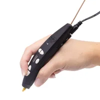 3Doodler 3D-Pen Pro III 7-teilig, Schwarz - Set: Ja - Drucktechnik: Keine - Anzahl Extruder: 7 - Druckwerkstoff: Holz - Kunststoff - Kupfer - Nylon - Polylactid Acid (PLA) - Stahl