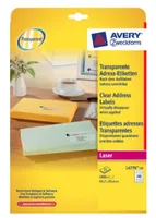 Avery Zweckform Adressetiketten L4770-25 45.7 x 25.4 mm, 1000 Etiketten - Klebehaftung: Stark haftend - Drucker Kompatibilität: Laser - Anzahl Blatt: 25 × - Papierformat: A4 - Anzahl Etiketten: 1000 - Etikettengrösse: 45.7 x 21.2 mm