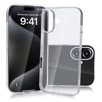 Nevox Back Cover StyleShell Flex iPhone 16 Plus Transparent - Grundfarbe: Transparent - Fallsicher: Keine Angaben - Kompatible Hersteller: Apple - Detailfarbe: Transparent - Mobiltelefon Kompatibilität: iPhone 16 Plus - Material: Thermoplastisches Polyure