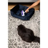 BLACK+DECKER Tierhaarentferner Weiss / Lila - Produkttyp: Tierhaarentfernung - Tierart: Katze - Hund
