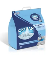Catsan Katzenstreu Hygiene Plus 10 l - Packungsgrösse: 10 l - Parfümiert: Nein - Eigenschaften: Nicht klumpend - Tierart: Katze