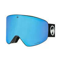 MowMow Skibrille Stealth Blau - Brilleneigenschaft: Anti-Fog-Beschichtung - Kratzfest - UV-Schutz - Verspiegelt - Brillenglasfarbe: Blau - Detailfarbe: Blau - Zielgruppe: Erwachsene - Form: Zylindrisch - Nachhaltigkeit: Nicht angegeben