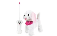 Jamara Plüschhund Trixi RC WeißRosa 27MHz