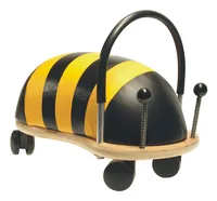 Wheelybug Rutschfahrzeug Biene gross - Fahrzeugtyp: Rutschfahrzeug - Altersempfehlung ab: 3 Jahren - Ausstattung: Keine - Detailfarbe: Gelb - Schwarz - Material: Holz - Polyurethan (PU) - Schaumstoff - Belastbarkeit: 50 kg