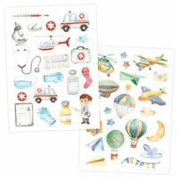 Papierdrachen Tattoo Set Berufe - Kategorie: Tattoo - Altersempfehlung ab: 3 Jahren