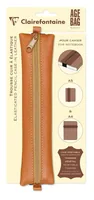 Clairefontaine 77036C pencil case Soft pencil case Brown