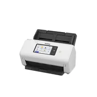 Brother Dokumentenscanner ADS-4500W - Verbindungsmöglichkeiten: WLAN (Wi-Fi) - LAN (RJ45) - USB 3.0 - Scanner Funktionen: Automatischer Vorlagenwechsler (ADF) - Maximales Scanformat: 215 -9 x 355 -6 mm - Scangeschwindigkeit Max.: 35 Seiten - Empfohlenes T