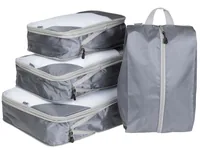 KOOR Kleiderbeutel Set Traamp, 4-teilig - Gewicht: 340 g - Volumen: 30 l - Farbe: Grau - Sportart: Outdoor