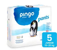 Pingo Windeln Pants Grösse 5 Einzelpackung - Packungsgrösse: 28 Stück - Packungsart: Einzelpackung - Grösse Windeln: 5 - Detailfarbe: Weiss - Waschbar: Nein - Produkttyp: Pants