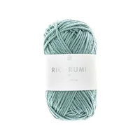 Rico Design Wolle Creative Ricorumi DK 25 g, Aqua - Packungsgrösse: 1 Stück - Länge: 57.5 m - Material: Baumwolle - Detailfarbe: Aqua - Waschbar bei: 30 °C - Nadelstärke: 3 mm - 4 mm