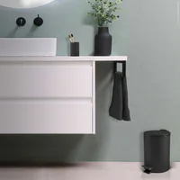 Spirella 10.20278 trash can 3 L Black
