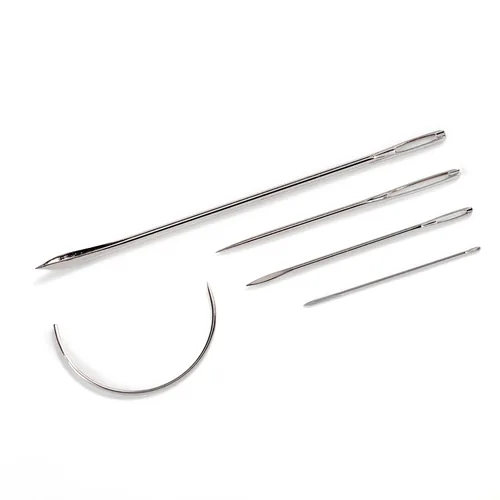Prym Handwerkernadel Set 5-teilig - Verpackungseinheit: 5 Stück - Detailfarbe: Silber - Produkttyp: Handwerkernadel