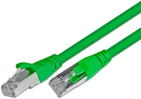 Wirewin Patchkabel RJ-45 - RJ-45, Cat 5e, F/UTP, 0.25 m, Grün - Detailfarbe: Grün - Form: Rund - Verpackungseinheit: 1 Stück - Zusatzfunktionen: Längenaufdruck auf Stecker - Mit Klinkenschutz - Länge: 0.25 m - Produkttyp: Patchkabel