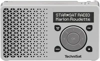 Technisat DigitRadio 1 Weiss - Radio Tuner: FM - DAB+ - Stromversorgung: Akkubetrieb - Detailfarbe: Weiss - Ausstattung: Keine weitere Ausstattung - Typ: Tischradio