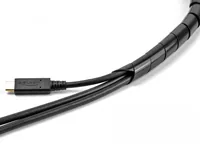 DeLOCK Spiral Hose flexible 2 m x 12 mm black