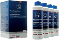 Siemens Maschinenreiniger 4 x 250 ml - Packungsgrösse: 250 ml - Eigenschaft: Flüssig - Einsatzgebiet: Geschirrspüler - Natürlich Leben: Keine Besonderheiten
