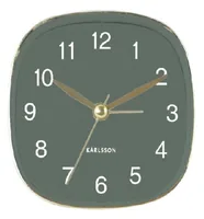 Karlsson Travel Quartz alarm clock Gold, Green