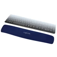 Logilink Handballenauflage Tastatur blau Gel