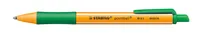 STABILO pointball Green Clip-on retractable ballpoint pen 1 pc(s)