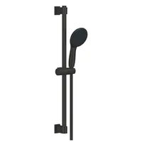 GROHE Duschsystem Vitalio Start 110 Mattschwarz - Schlauchlänge: 1.75 m - Material: Metall - Kunststoff - Detailfarbe: Schwarz - Anzahl Strahlarten: 2 - Ausführung: Ohne Mischer - Produktfamilie: Start