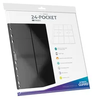 Ultimate Guard Ordner-Einlagen 24-Pocket QuadRow Pages Schwarz 10 Stk. - Zubehörtyp: Ordner-Einlagen - Themenwelt: Sammelkarten - Altersempfehlung ab: 14 Jahren - Detailfarbe: Schwarz