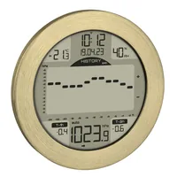 TFA Dostmann Wetterstation Maritime Meteomar Gold - Funktionen: Uhrzeitanzeige - Innentemperatur - Innenluftdruck - Aktuelle Wetterlage - Set: Nein - Typ: Wetterstation