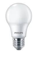 Philips Professional Lampe CorePro LEDbulb ND 8-60W A60 E27 840 - Energieeffizienzklasse: F - Lampensockel: E27 - Protokoll: Ohne - Smart Home: Nicht kompatibel - Farbtemperatur Kelvin: 4000 K - Gesamtleistung: 8 W