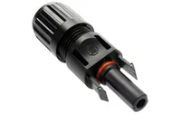 FURBER.power Solarstecker Buchse FC4, 1 Pack à 25 Stk - Anschluss Seite B: FC4 (kompatibel mit MC4 - DL4 - TS4 - QC4) - Anschluss Seite A: FC4 Stecker (kompatibel mit MC4 - DL4 - TS4 - QC4)