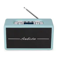 Audizio DAB+ Radio Tune60 Blau - Widerstandsfähigkeit: Keine Angabe - Radio Tuner: DAB+ - FM - Stromversorgung: Netzbetrieb - Detailfarbe: Blau - Streaming Formate: Keine - Ausstattung: Display - Senderspeicher - Sleep-Timer - Weckfunktion