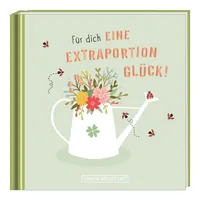 Grafik Werkstatt Minibuch Für dich eine extra Portion Glück! - Sprache: Deutsch - Thema: Achtsamkeit - Anlass: Danke - Geburtstag - Gesundheit - Empfänger Geschenke: Für Frauen - Für Männer - Produkttyp Geschenke: Buch