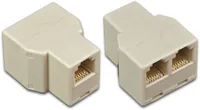 Wirewin Telefonadapter 6P/4C RJ11 auf RJ11 - Steckertyp Seite B: RJ11 - Steckertyp Seite A: RJ11