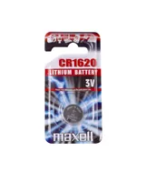 Maxell Europe LTD. Knopfzelle CR1620 , 1 Stück - Bauform: Knopfzellen - Batterietyp: CR-1620 / CR1620 / DL1620 / ECR1620 / L08 / 5009LC / 280-208 - Chemisches System: Lithium-Mangandioxid - Gewicht: 1.3 g - Spannung: 3 V
