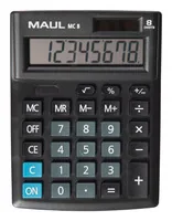 MAUL MC 8 Taschenrechner Tasche Display-Rechner Schwarz