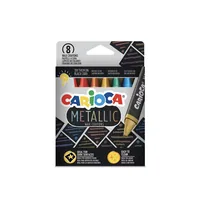CARIOCA Wachsmalkreide Metallic 43163 E-8