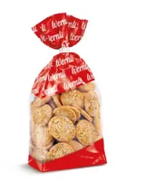 Wernli Gebäck Amandes 500 g - Produkttyp: Guetzli - Nährwertangabe pro: 100 g - Energiegehalt (in kj): 2027 KJ - Energiegehalt (in kcal): 483 Kcal - Fett: 20 g - Davon gesättigte Fettsäuren: 9.5 g