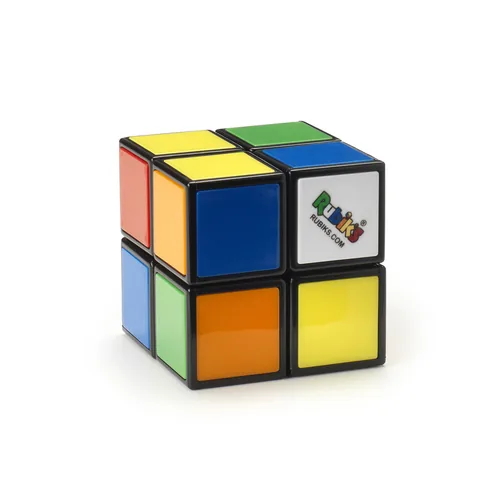 Rubik’s Cube, The Official 2x2 Cube, Mini Problem-Solving Brain Teaser, Classic Color-Matching Puzzle, Fidget Toy, Sensory Puzzle for Adults, Teens, Kids, for Ages 8 & Up