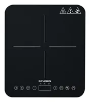 Severin KP 1025 Nero Superficie piana 31 cm Piano cottura a induzione 1 Fornello(i)