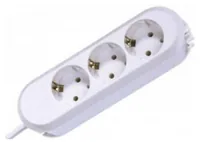Bachmann SMART 3xCEE7/3 weiß Strom 1,5m CEE7/7