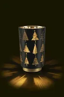 STT Black tree lantern LED