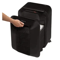 Fellowes Aktenvernichter LX201 P-5, 12 Seiten, Schwarz - Vernichtbare Aktentypen: Papier - Schnittart: Microschnitt - Sicherheitsstufe: 5 - Schnittausgabe: 2 x 12 mm - Blattkapazität: 12 Seiten - Zufuhrautomatik: Nein