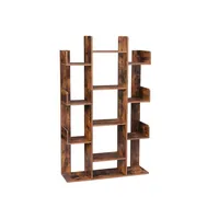 VASAGLE Regal mit 13 Ablagen 86 x 25 x 140 cm, Braun - Nachhaltigkeit: Nicht angegeben - Produkttyp: Regal - Detailfarbe: Braun - Breite: 86 cm - Höhe: 140 cm - Tiefe: 25 cm