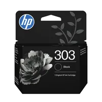 HP 303 Black Original Ink Cartridge cartuccia d'inchiostro 1 pz Standard Nero