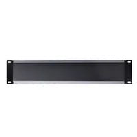 StarTech.com Horizontal 2U Server Rack Cable Management Finger Duct w/ Cover - 19" Network Rack Wire Duct Raceway Panel - Slotted Wire Duct