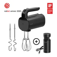 Zwilling XTEND Kabelloses Hand- rührgerät, Starter Set mit Akku