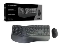 CONCEPTRONIC ERGO TastaturMaus Wireless Layout ES schwarz