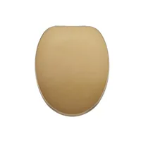 diaqua® Toilettensitz Madrid Absenkautomatik, Kupferfarben - Breite: 37.1 cm - Länge: 45.5 cm - Detailfarbe: Kupfer