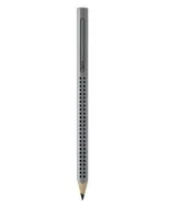 FABER-CASTELL Bleistift Jumbo GRIP B 111900 3-eckig, silber