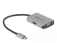 DeLOCK USB Type-C Splitter (DP Alt Mode) > 1 x HDMI + 1 x VGA out