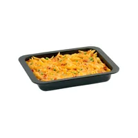 Zenker Auflaufform Special Cooking 24 x 17.5 cm, Eckig, Schwarz - Materialtyp: Metall - Material: Stahl - Detailfarbe: Schwarz - Set: Nein - Verpackungseinheit: 1 Stück - Form: Eckig